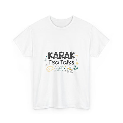 Additional product view of the Qatar Karak Tea Talks T-Shirt