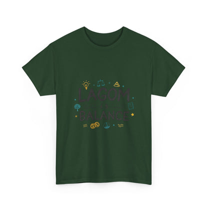 Additional product view of the Sweden Lagom Balance T-Shirt