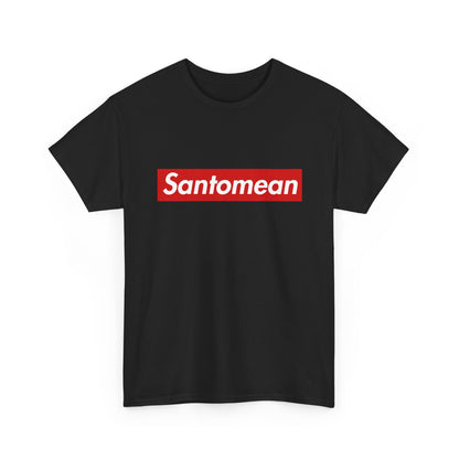 Additional product view of the São Tomé & Príncipe Santomean Red Wordmark T-Shirt