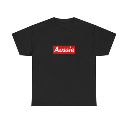 Additional product view of the Aussie Red Wordmark T-Shirt