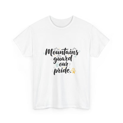 Additional product view of the North Macedonia Mountains Guard Our Pride T-Shirt