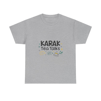 Additional product view of the Qatar Karak Tea Talks T-Shirt