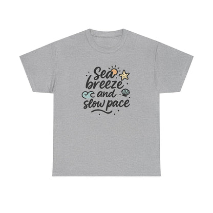 Additional product view of the Cyprus Sea Breeze & Slow Pace T-Shirt