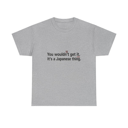 Additional product view of the Japan Japanese Thing T-Shirt