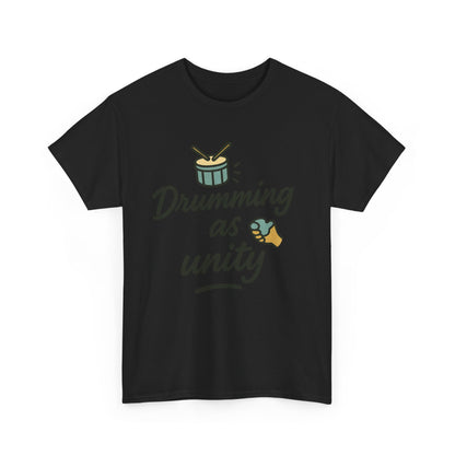 Additional product view of the Burundi Drumming as Unity T-Shirt
