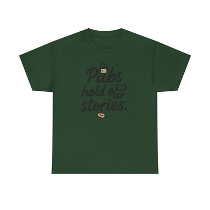 Additional product view of the Ireland Pubs Hold Our Stories T-Shirt