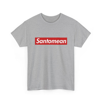 Additional product view of the São Tomé & Príncipe Santomean Red Wordmark T-Shirt