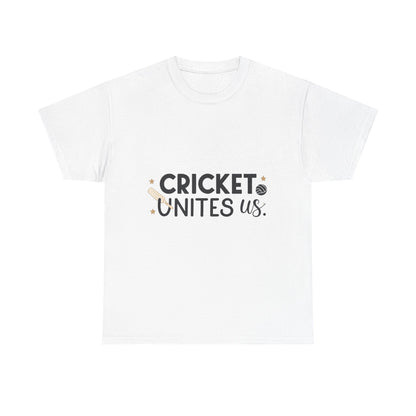 Front view of the Sri Lanka Cricket Unites Us T-Shirt