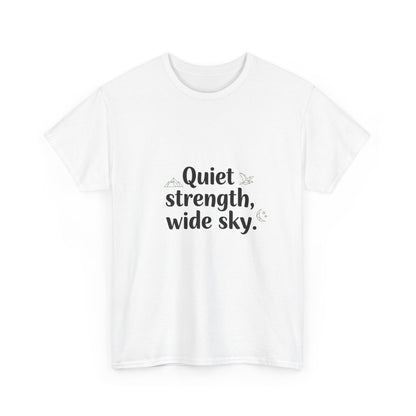 Additional product view of the Namibia Quiet Strength, Wide Sky T-Shirt
