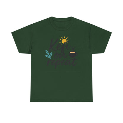 Additional product view of the Greece Kefi on Repeat T-Shirt