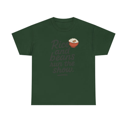 Additional product view of the Belize Rice & Beans T-Shirt