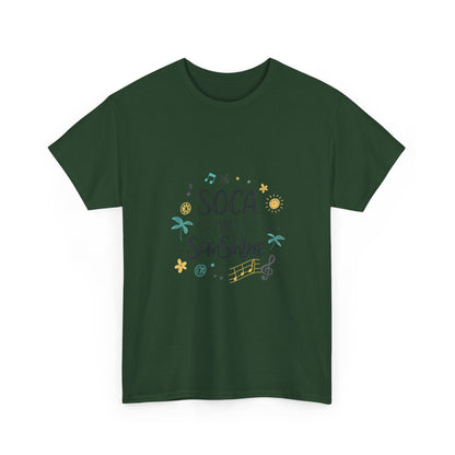 Additional product view of the Saint Lucia Soca Sunshine T-Shirt