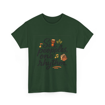 Additional product view of the Guyana Six Peoples, One Rhythm T-Shirt