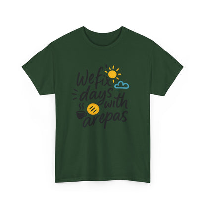 Additional product view of the Colombia Arepas Graphic T-Shirt
