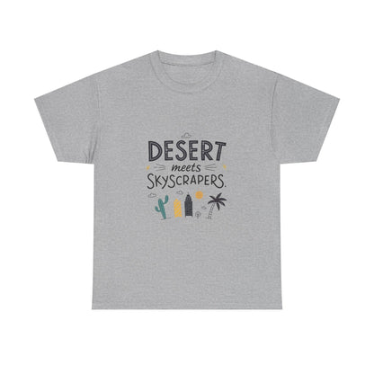 Additional product view of the United Arab Emirates Desert & Skyscrapers T-Shirt