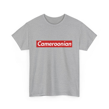 Additional product view of the Cameroonian Red Wordmark T-Shirt