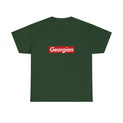 Additional product view of the Georgian Red Wordmark T-Shirt