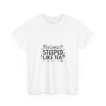 Additional product view of the United Kingdom Feelings Steep Like Tea T-Shirt
