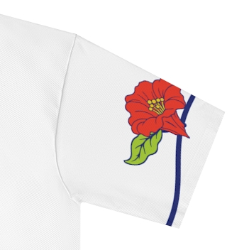 Actual supplier mockup detail of the Italian botanical T-shirt