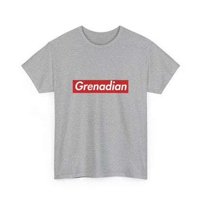 Additional product view of the Grenadian Red Wordmark T-Shirt