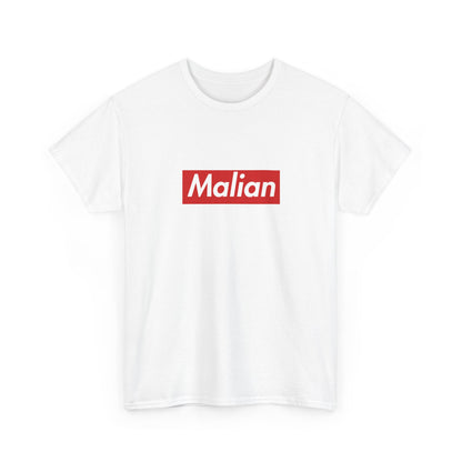 Additional product view of the Mali Malian Red Wordmark T-Shirt