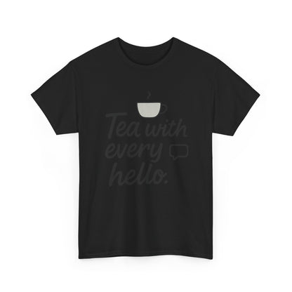 Additional product view of the Brunei Tea with Every Hello T-Shirt