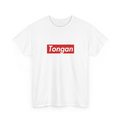 Additional product view of the Tonga Tongan Red Wordmark T-Shirt