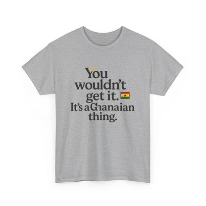 Additional product view of the Ghana Ghanaian Thing T-Shirt