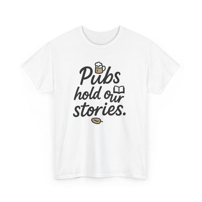 Additional product view of the Ireland Pubs Hold Our Stories T-Shirt