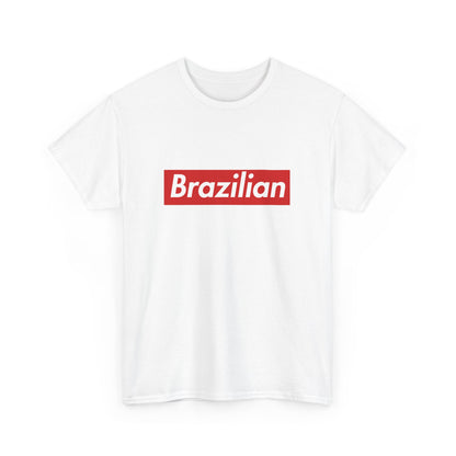 Additional product view of the Brazilian Red Wordmark T-Shirt