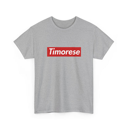Additional product view of the Timor-Leste Timorese Red Wordmark T-Shirt