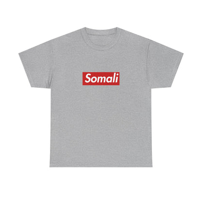 Additional product view of the Somalia Somali Red Wordmark T-Shirt