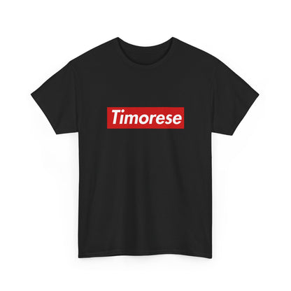 Additional product view of the Timor-Leste Timorese Red Wordmark T-Shirt