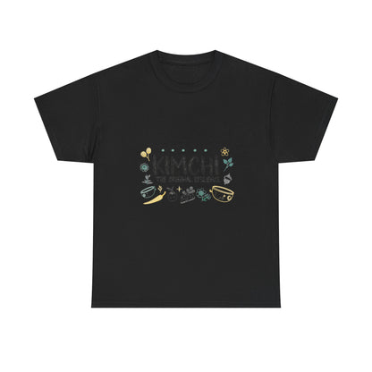 Additional product view of the South Korea Kimchi Lettering T-Shirt