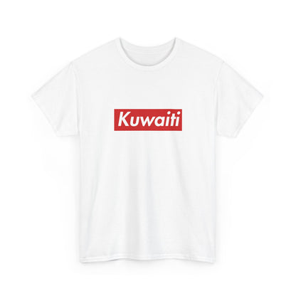 Additional product view of the Kuwait Kuwaiti Red Wordmark T-Shirt