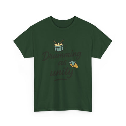 Additional product view of the Burundi Drumming as Unity T-Shirt