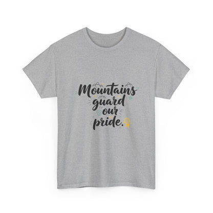 Additional product view of the North Macedonia Mountains Guard Our Pride T-Shirt