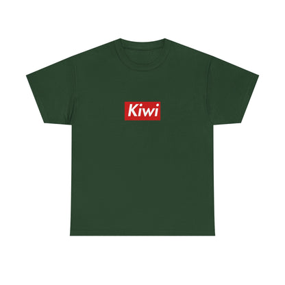 Additional product view of the New Zealand Kiwi Red Wordmark T-Shirt