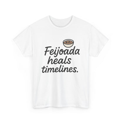 Additional product view of the Brazil Feijoada Heals Timelines T-Shirt