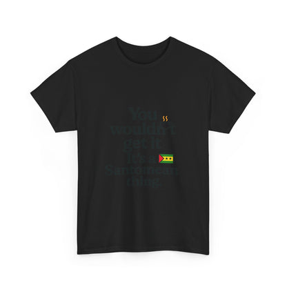 Additional product view of the São Tomé & Príncipe Santomean Thing T-Shirt