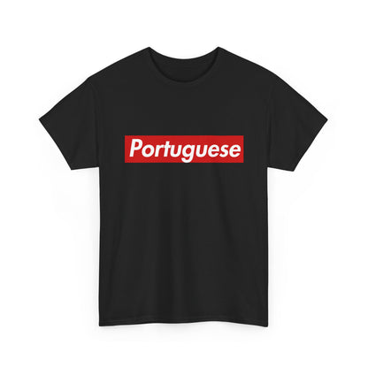 Additional product view of the Portugal Portuguese Red Wordmark T-Shirt