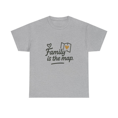 Additional product view of the Bangladesh Family Is the Map T-Shirt