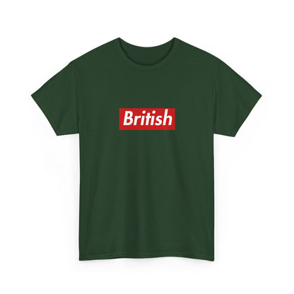 Additional product view of the United Kingdom British Red Wordmark T-Shirt