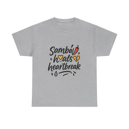Additional product view of the Indonesia Sambal Heartbeat T-Shirt