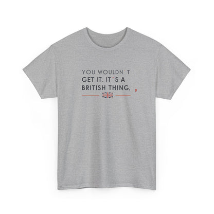Additional product view of the United Kingdom British Thing T-Shirt