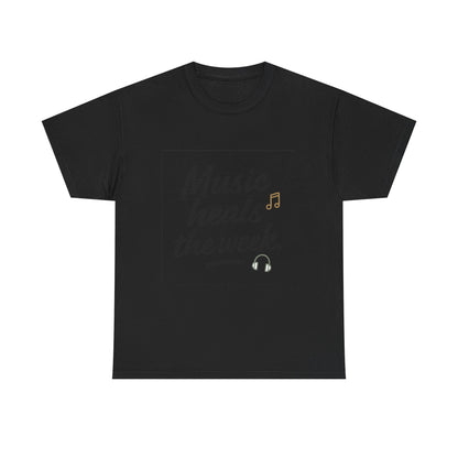 Additional product view of the Guinea-Bissau Music Heals the Week T-Shirt