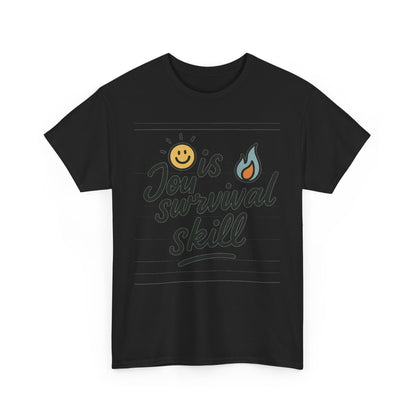 Additional product view of the Brazil Joy Is a Survival Skill T-Shirt