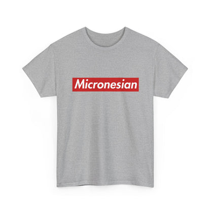 Additional product view of the Micronesia Micronesian Red Wordmark T-Shirt
