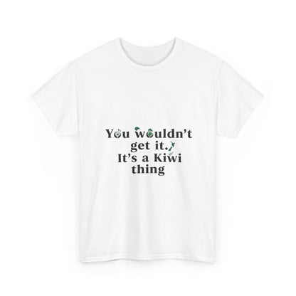 Additional product view of the New Zealand Kiwi Thing T-Shirt