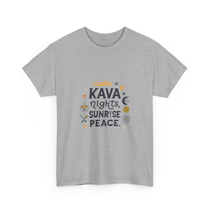 Additional product view of the Vanuatu Kava Nights, Sunrise Peace T-Shirt